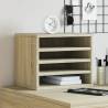  Desk Organiser Sonoma Oak 36x26x29.5 cm Engineered wood Colour sonoma oak 