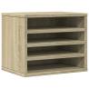 Desk Organiser Sonoma Oak - Durable & Stylish | HipoMarket