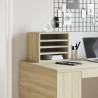 Desk Organiser Sonoma Oak - Durable & Stylish | HipoMarket