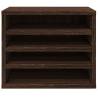 Brown Oak Desk Organiser - Durable & Stylish Storage Solution