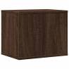 Brown Oak Desk Organiser - Durable & Stylish Storage Solution