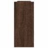 Brown Oak Desk Organiser - 34.5x15.5x35.5 cm | HipoMarket