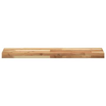 Floating Shelves - 80x20 cm Solid Acacia Wood (2 pcs)