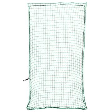 High-Quality Green Trailer Net with Elastic Rope - 4x2 m