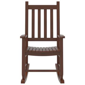 Brown Solid Wood Rocking Chair for Children | Durable Design