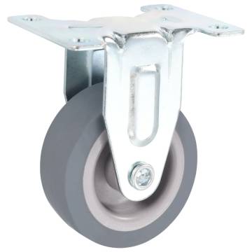 8 Pcs Fixed Casters 50 mm - Durable & Floor Protecting Wheels