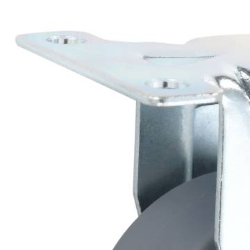8 Pcs Fixed Casters 50 mm - Durable & Floor Protecting Wheels