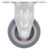 8 Pcs Fixed Casters 50 mm - Durable & Floor Protecting Wheels