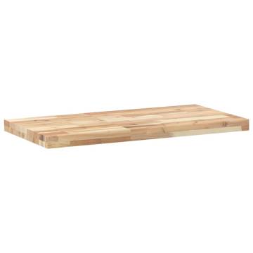 Floating Shelves 3 pcs | Untreated Solid Wood Acacia 100x40x4 cm