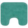 Turquoise Bathroom Mat Set - 3 Piece Fabric Set | HipoMarket