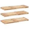 Floating Shelves - 3 pcs Solid Wood Acacia | Hipomarket