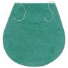 Turquoise Bathroom Mat Set - 3 Piece Fabric Set | HipoMarket