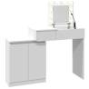 Dressing Table with LED - Stylish & Functional Vanity 115x37 cm