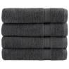  Premium Hand Towels SOLUND 4pcs Anthracite 50x100cm 600gsm Colour anthracite Size 50 x 100 cm Quantity in Package 4 