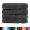 Premium Hand Towels SOLUND 4pcs Anthracite 50x100cm 600gsm