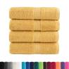 Premium Guest Towels SOLUND 4pcs Gold - Soft & Durable