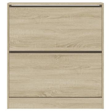 Shoe Cabinet Sonoma Oak - Space-Saving & Stylish | Hipomarket