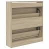 Shoe Cabinet Sonoma Oak - Space-Saving & Stylish | Hipomarket