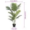 Artificial Palm Tree Green 120 cm | Realistic Home Decor