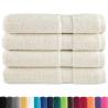 Premium Towels SOLUND 4 pcs Cream 100x200 cm - Soft & Absorbent