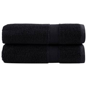 Premium Bath Towels SOLUND 2 pcs - Soft & Absorbent 600 gsm