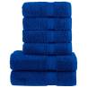  6 Piece Premium Towel Set SOLUND Blue 600 gsm Colour blue Quantity in Package 1 