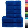 6 Piece Premium Towel Set SOLUND Blue - Soft & Absorbent