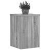 Plant Stands - 2 Pcs Grey Sonoma | Durable Engineered Wood