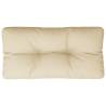 Beige Pallet Cushion 80x40x12 cm - Durable & Comfortable