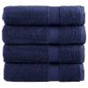 Premium Hand Towels SOLUND - Navy Blue 4pcs 50x100cm 600gsm