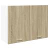 Hanging Cabinet Sonoma Oak | 80x31x60 cm Engineered Wood