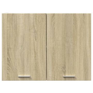 Hanging Cabinet Sonoma Oak | 80x31x60 cm Engineered Wood