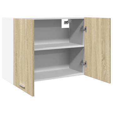 Hanging Cabinet Sonoma Oak | 80x31x60 cm Engineered Wood