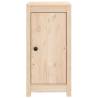 Stylish Solid Pine Wood Sideboard - 40x35x80 cm