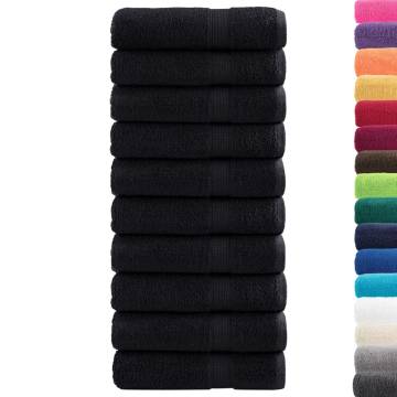 Premium Bath Towels SOLUND 10 pcs | Soft Cotton, 600 gsm