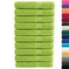 Premium Sauna Towels SOLUND 10 pcs - Apple Green 80x200 cm