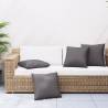 4 pcs Anthracite Sofa Cushions 50x50 cm - Hipomarket UK