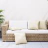  Sofa Cushions 4 pcs Cream 60x60 cm Fabric Colour cream Size 60 x 60 cm Quantity in Package 4 