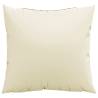 Cream Sofa Cushions 4 pcs - 60x60 cm Durable Fabric