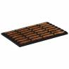 Durable 40x60 cm Rubber & Coir Door Mat | HipoMarket UK