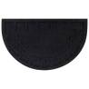 Durable Half Round Door Mat 45x75 cm - Rubber & Coir