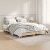  Bed Frame Sonoma Oak 140x190 cm Engineered Wood Colour sonoma oak Size 140 x 190 cm 