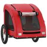 Pet Bike Trailer Red Oxford Fabric – Durable & Comfortable