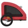 Pet Bike Trailer Red Oxford Fabric – Durable & Comfortable