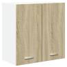 4 Piece Kitchen Cabinet Set in Sonoma Oak - Modern Storage Solution