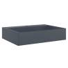 Stylish 50x38 cm Anthracite Marble Wash Basin | Hipo Market