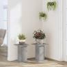 Concrete Grey Plant Stands - 2 pcs | Durable & Stylish