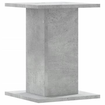 Concrete Grey Plant Stands - 2 pcs | Durable & Stylish