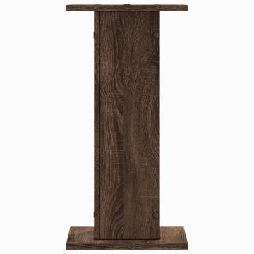 Brown Oak Plant Stands - 2 pcs 30x30x60 cm | HipoMarket