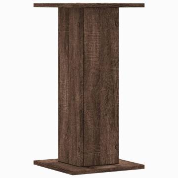 Brown Oak Plant Stands - 2 pcs 30x30x60 cm | HipoMarket